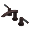 Rubinet Widespread Lav. Set. (less drain) Oil Rubbed Bronze
