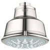 Grohe 100 Shower Head, 4" - 5 Sprays, 9.5 L/min (2.5 gpm)