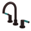 Rubinet Widespread Lav. Set. (less drain) Oil Rubbed Bronze