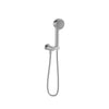Baril 2-spray anti-limestone hand shower on wall-mounted supply elbow