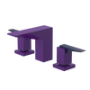 Rubinet Widespread Lav. Set. (less drain) Purple Haze