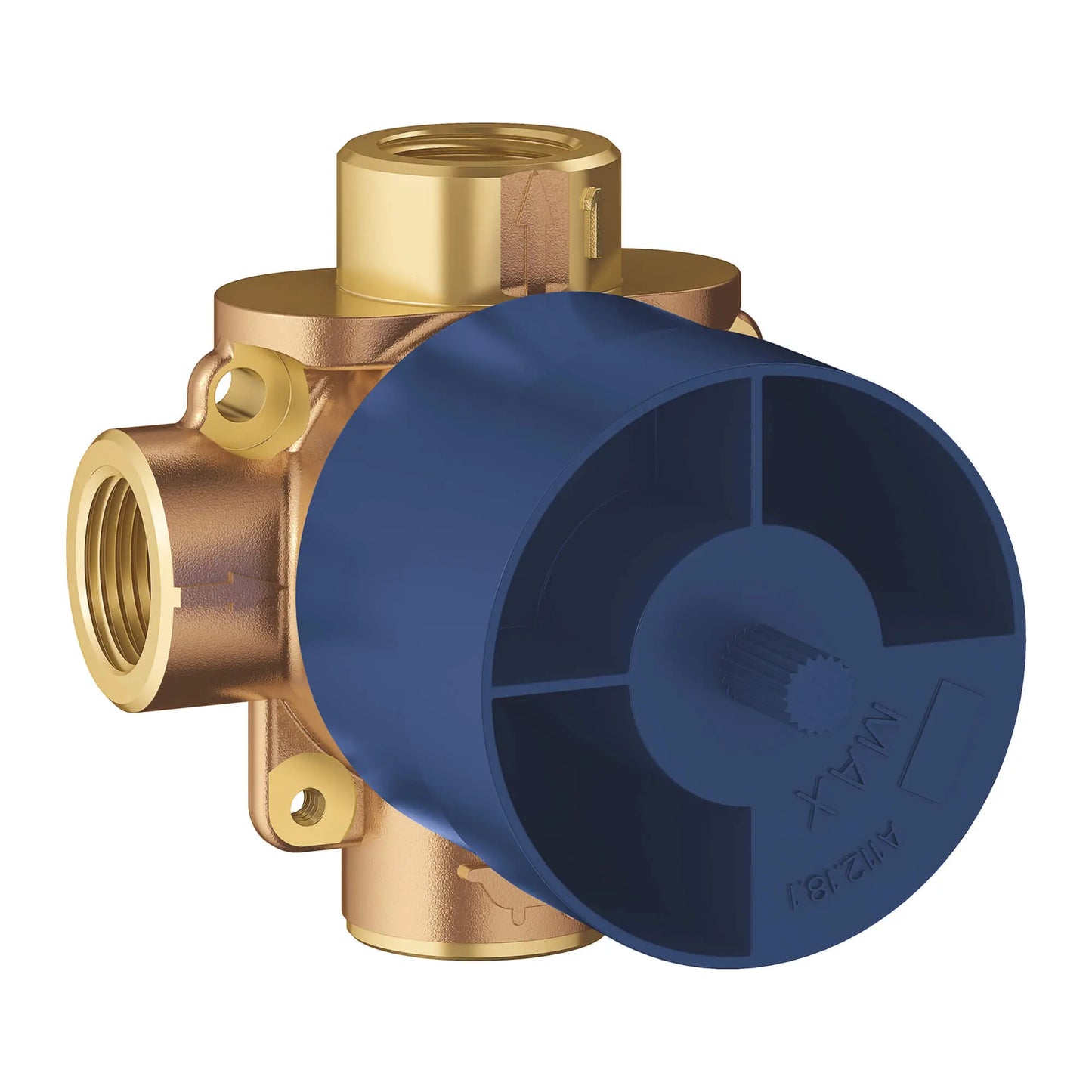 Non Rapido® 3-Way Diverter Rough-In Valve (Discrete Functions)