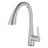 Grohe Zedra Touch Single-Handle Pull Down Kitchen Faucet Triple Spray .75 Gpm - Golzar Home
