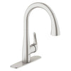 Elberon Single-Handle Pull Down Kitchen Faucet Dual Spray 6.6 L/Min - Golzar Home