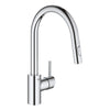 Concetto Single-Handle Pull Down Kitchen Faucet Dual Spray 5.7 L/Mi - Golzar Home
