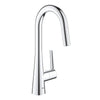 Grohe Zedra Single-Handle Pull Down Dual Spray Prep Faucet 6.6 L/Min - Golzar Home