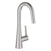 Grohe Zedra Single-Handle Pull Down Dual Spray Prep Faucet 6.6 L/Min - Golzar Home
