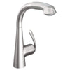 Grohe LADYLUX-ZEDRA Single-Handle Pull-Out Kitchen Faucet Dual Spray 1.75 GPM