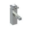 Rubinet Single Control Bidet Fitting (less drain) Satin Nickel