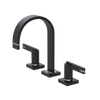 Rubinet Widespread Lav. Set. (less drain) Matt Black