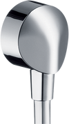 Hansgrohe FixFit Wall Outlet Round with Check Valves