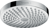 Hansgrohe Croma Select S Showerhead 180 2-Jet, 1.5 GPM