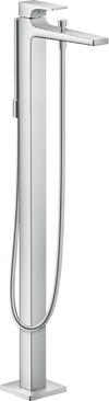 Hansgrohe Metropol Freestanding Tub Filler Trim with Lever Handle and 1.75 GPM Handshower