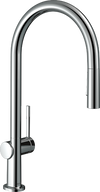 Hansgrohe Talis N HighArc Kitchen Faucet, O-Style 2-Spray Pull-Down, 1.75 GPM