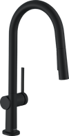Hansgrohe Talis N HighArc Kitchen Faucet, A-Style 2-Spray Pull-Down, 1.75 GPM