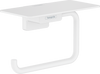 Hansgrohe AddStoris Q Toilet Paper Holder with Shelf