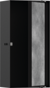 Hansgrohe XtraStoris Rock Wall Niche with Tileable Door 12"x 6"x 4"