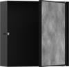Hansgrohe XtraStoris Rock Wall Niche with Tileable Door 12"x 12"x 4"