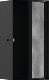 Hansgrohe XtraStoris Rock Wall Niche with Tileable Door 12"x 6"x 5.5"