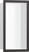Hansgrohe XtraStoris Individual Wall Niche Matte White with Design Frame 12"x 6"x 4"