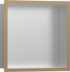 Hansgrohe XtraStoris Individual Wall Niche Brushed Stainless Steel with Design Frame 12"x 12"x 4"