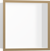 Hansgrohe XtraStoris Individual Wall Niche Matte White with Design Frame 12"x 12"x 4"