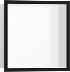 Hansgrohe XtraStoris Individual Wall Niche Matte White with Design Frame 12"x 12"x 4"