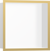 Hansgrohe XtraStoris Individual Wall Niche Matte White with Design Frame 12"x 12"x 4"