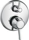 Hansgrohe Ecostat Classic Thermostatic Trim with Volume Control, Round