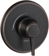 Hansgrohe Ecostat Classic Pressure Balance Trim, Round