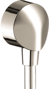 Hansgrohe FixFit Wall Outlet Round with Check Valves