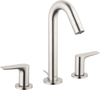 Hansgrohe Logis Widespread Faucet 150 with Pop-Up Drain, 1.2 GPM