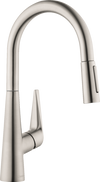 Hansgrohe Talis S HighArc Kitchen Faucet, 2-Spray Pull-Down, 1.75 GPM