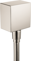Hansgrohe FixFit Wall Outlet Square with Check Valves