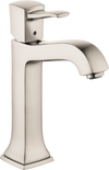 Hansgrohe Metropol Classic Single-Hole Faucet 160 with Pop-Up Drain, 1.2 GPM