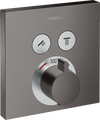 Hansgrohe ShowerSelect Thermostatic Trim for 2 Functions, Square