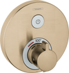 Hansgrohe ShowerSelect S Thermostatic Trim for 1 Function, Round