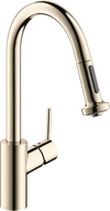 Hansgrohe Talis S² HighArc Kitchen Faucet 2-Spray Pull-Down, 1.75 GPM