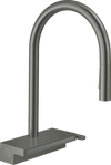 Hansgrohe Aquno Select HighArc Kitchen Faucet, 3-Spray Pull-Down, 1.75 GPM
