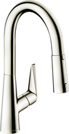 Hansgrohe Talis S Prep Kitchen Faucet, 2-Spray Pull-Down, 1.75 GPM