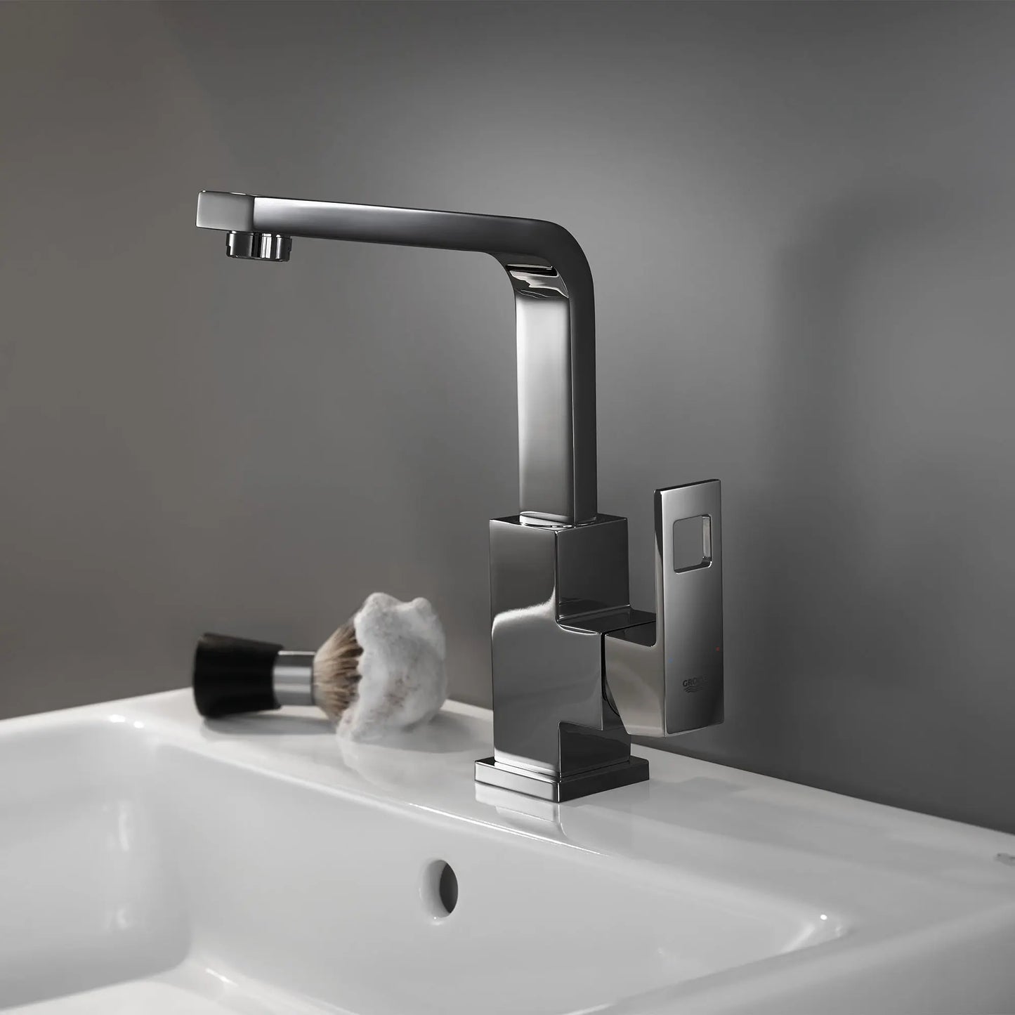 Grohe Eurocube® Single Hole Single-Handle L-Size Bathroom Faucet 4.5 L/Min (1.2 Gpm)