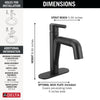 Delta Single Handle Pull-Donw Bathroom Faucet