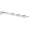 GROHE Allure Brilliant 17" Two-Arm Towel Bar – 40496