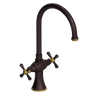 Rubinet Two Handle Single Hole Kitchen Set Oil Rubbed Bronze