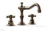 Phylrich HENRI Widespread Faucet - Cross Handles 161-01