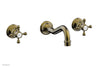 Phylrich HENRI Wall Tub Set - Cross Handle 161-56