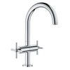 Grohe Atrio New Single Hole Two-Handle L-Size Bathroom Faucet, 1.2 Gpm