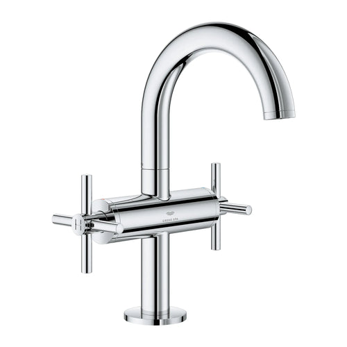 Grohe Atrio New Single Hole Two-Handle M-Size Bathroom Faucet, 1.2 Gpm