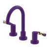 Rubinet Widespread Lav set (less drain) Purple Haze