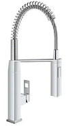 Grohe Eurocube Single-Handle Semi-Pro Dual Spray Kitchen Faucet 1.75 Gpm - Golzar Home